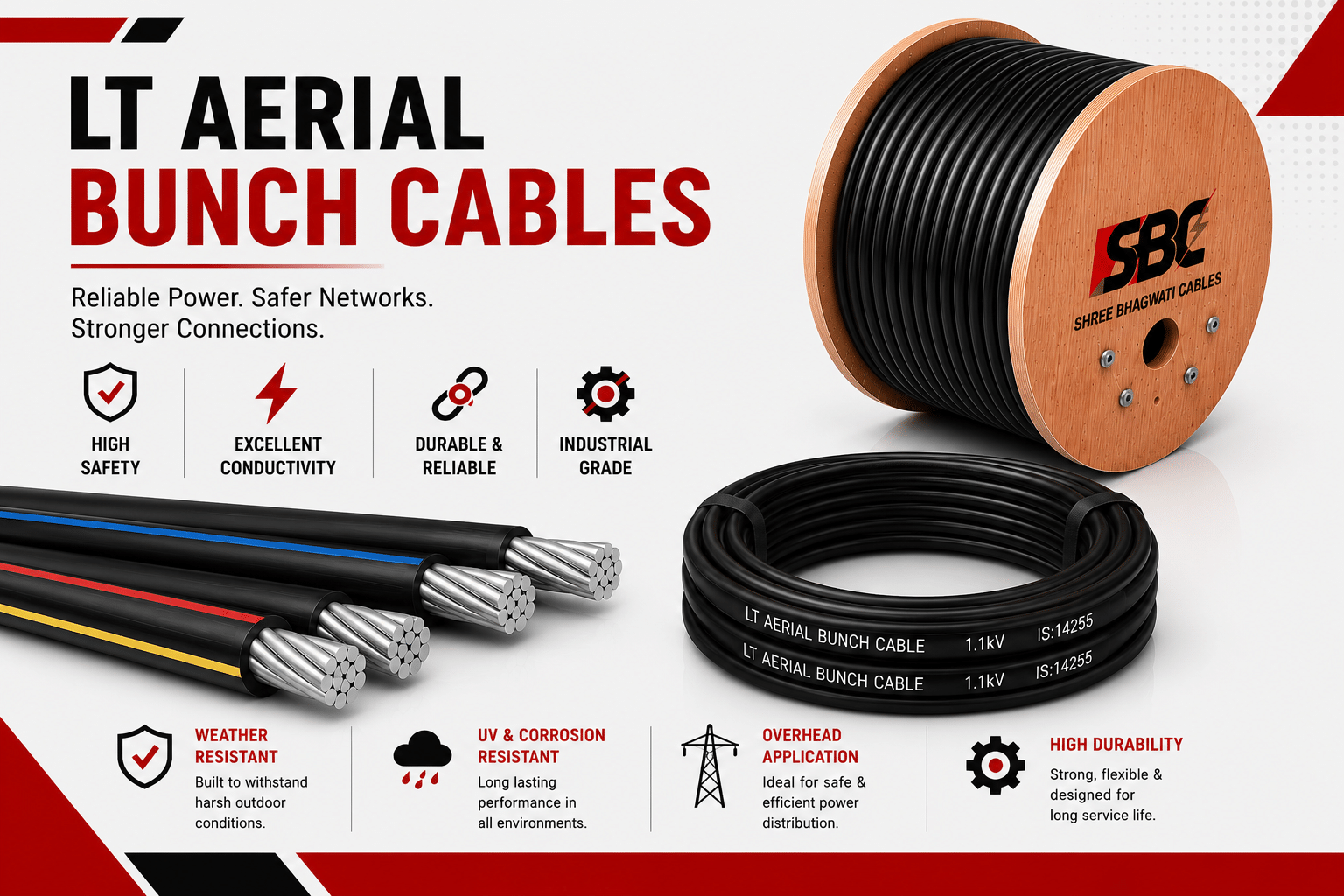 LT Aerial Bunch Cables